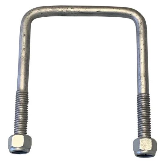 1/2" X 3"  W X 5" L SQUARE U BOLT (4)