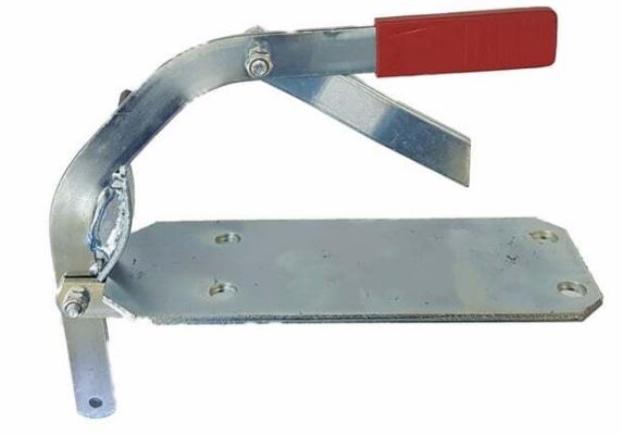 CENTRE PULL BRAKE HANDLE PLATE ZINC