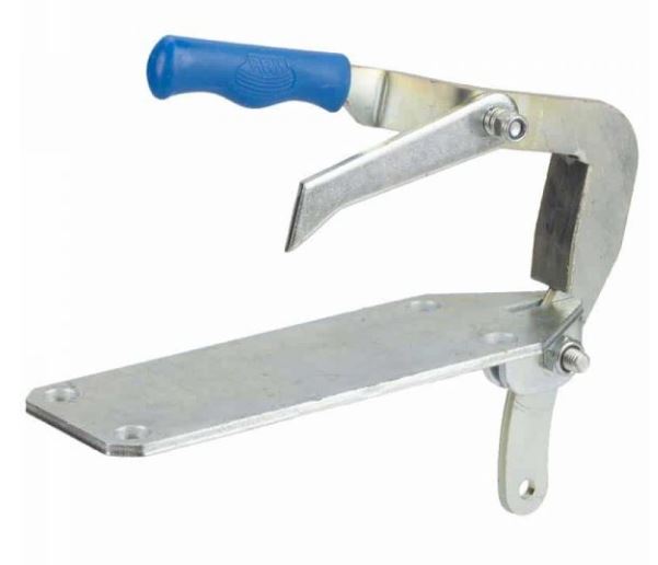 MECHANICAL COUPLING PLATE ZINC BLUE HANDLE