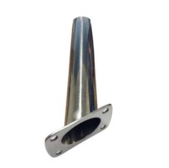 SS 316 SLIMLINE ROD HOLDER 30 DEGREE