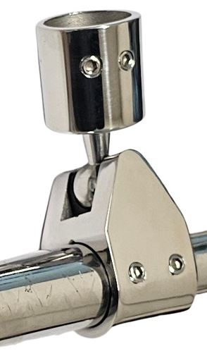 SWIVEL BALL JAW SLIDE SOCKET SS 316 25MM