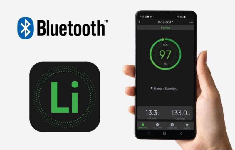 ALLiON 12V 105AH SLIMLINE LITHIUM BATTERY L553 X W110 X H239 - Image 5