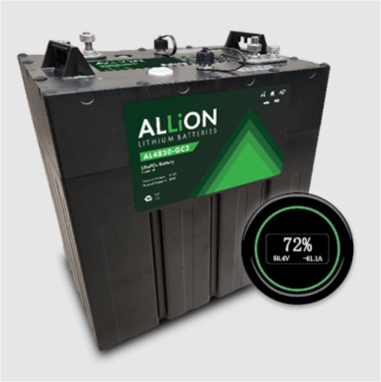 ALLiON 48V 30AH LITHIUM BATTERY L260 X W180 X H272