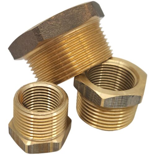 BRONZE REDUCING BUSHES 1 1/2" TO 1 1/4"