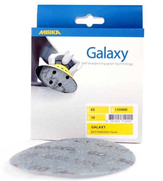 GALAXY DISCS 150MM/6" P40 10 PACK