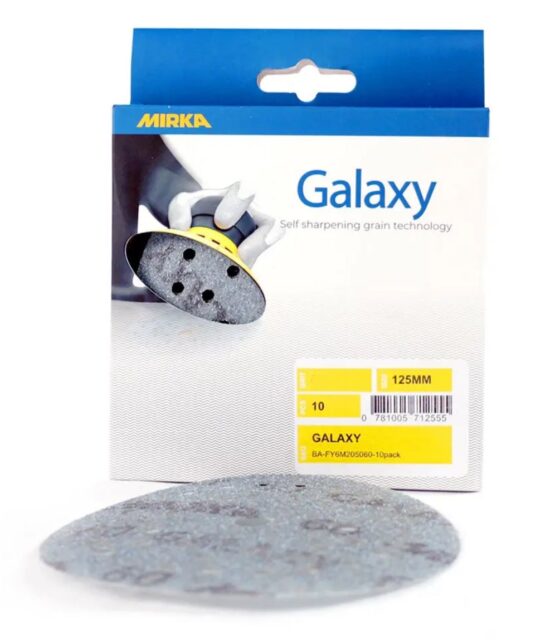 MIRKA GALAXY DISCS 125MM/5" P40 10 PACK