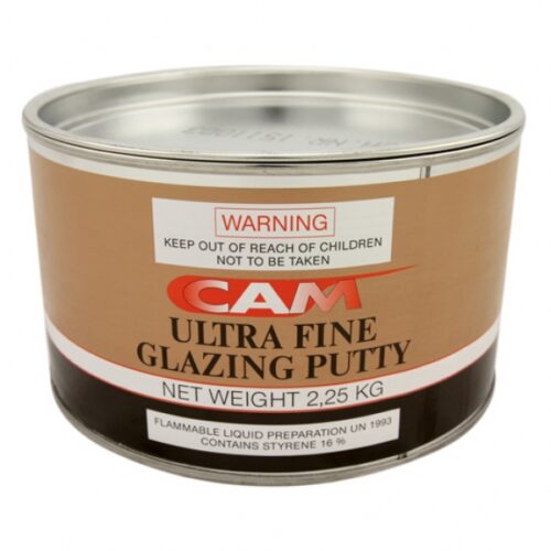 CAM ULTRA FINE GLAZING PUTTY 2KG