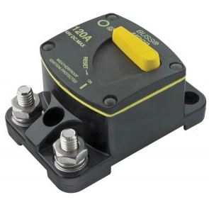 CIRCUIT BREAKER SURFACE MOUNT 80A MARINE RATED