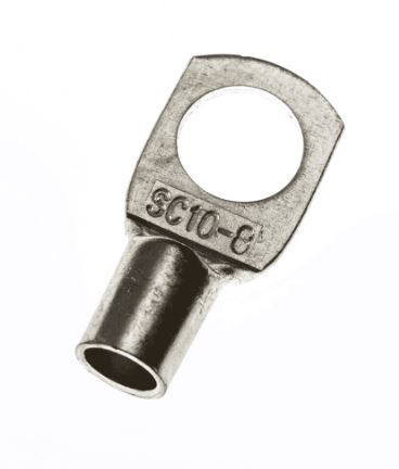 COPPER LUG 10MM X 8MM B/M10 PACK