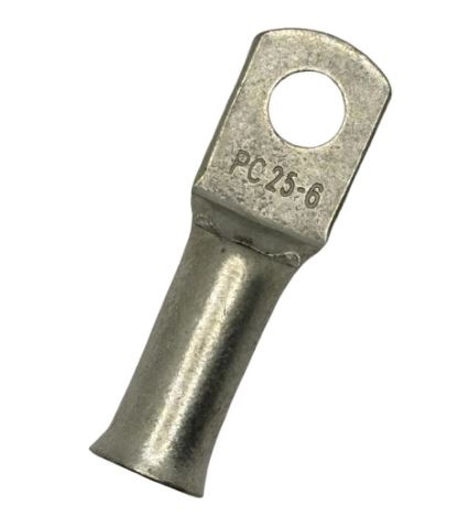 COPPER LUG 25MM X 6MM B/M 10 PACK