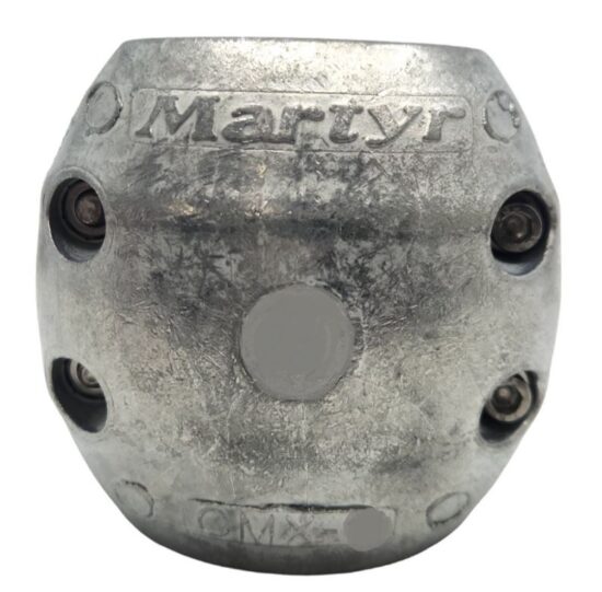 MARTYR 2 1/4" SHAFT ANODE ZINC 4 BOLT