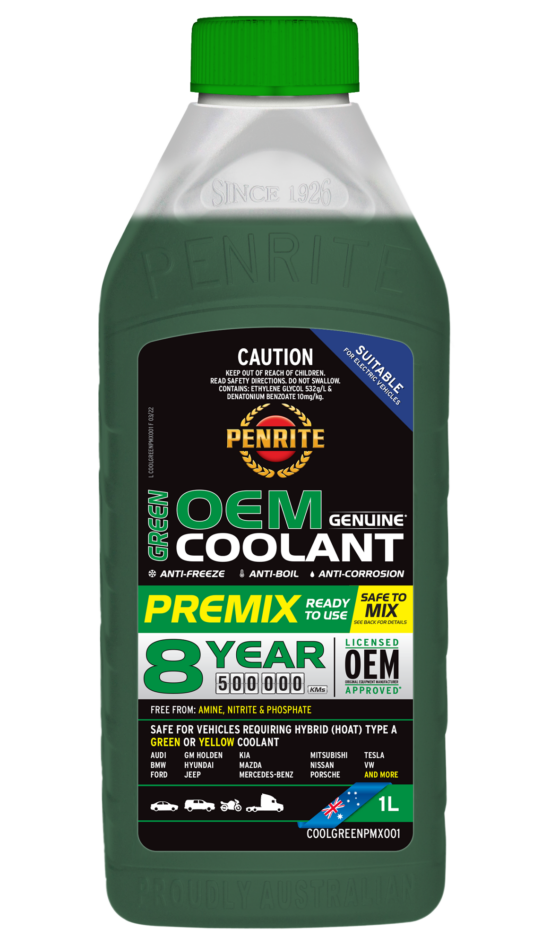 PENRITE GREEN OEM COOLANT PREMIX 1L