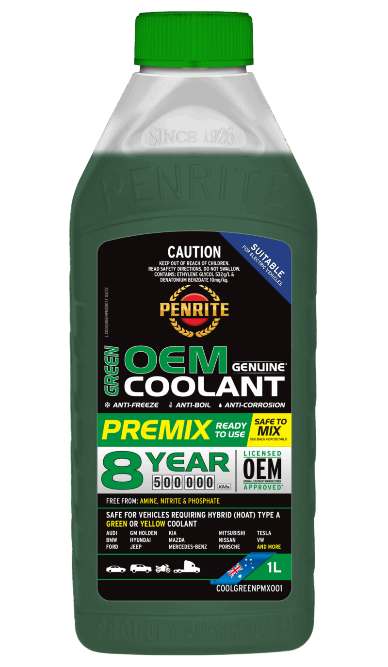 PENRITE GREEN OEM COOLANT PREMIX 1L