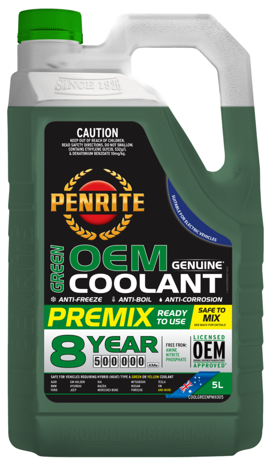 PENRITE GREEN OEM COOLANT PREMIX 5L