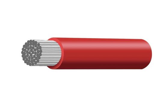 MARINE TIN BATTERY CABLE 32MM 5M RED 2B&S