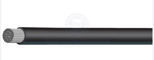 MARINE TIN BATTERY CABLE 7MM 5M BLACK 8B&S