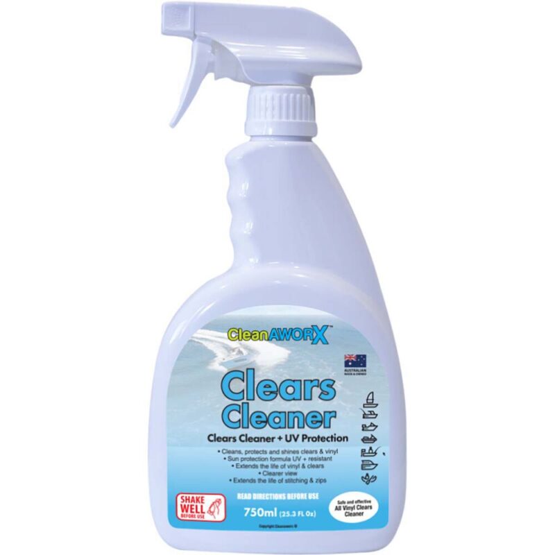 CLEANAWORX CLEARS CLEANER WITH UV 750ML