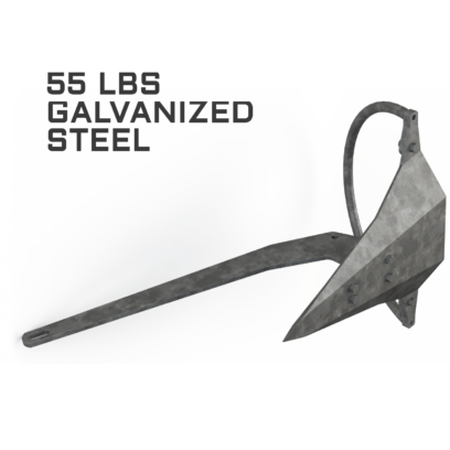 MANTUS M1 GALVANIZED ANCHOR 55LB 25KG