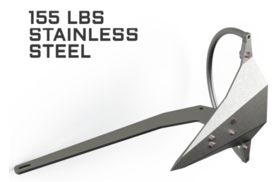 MANTUS M1 GALVANIZED ANCHOR 155LB 70KG