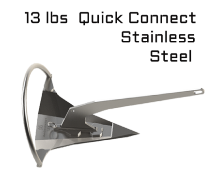 MANTUS M1 STAINLESS STEEL ANCHOR 13LB 6KG