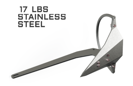 MANTUS M1 STAINLESS STEEL ANCHOR 17LB 8KG