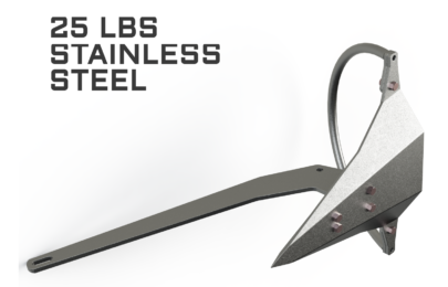 MANTUS M1 STAINLESS STEEL ANCHOR 25LB 11KG