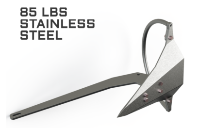 MANTUS M1 STAINLESS STEEL ANCHOR 85LB 39KG