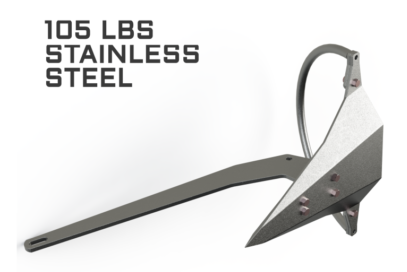 MANTUS M1 STAINLESS STEEL ANCHOR 105LB 48KG