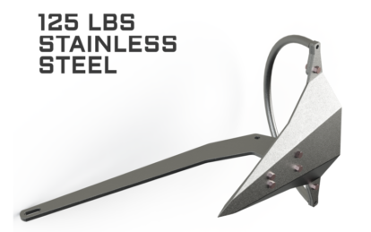 MANTUS M1 STAINLESS STEEL ANCHOR 125LB 57KG