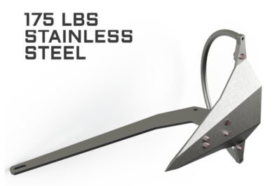 MANTUS M1 STAINLESS STEEL ANCHOR 175LB 80KG