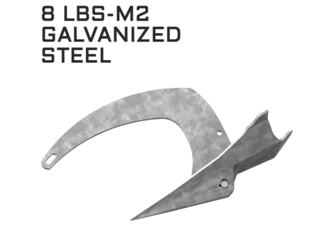 MANTUS M2 GALVANIZED ANCHOR 8LB 4KG