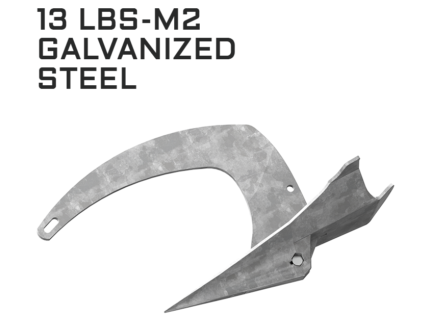MANTUS M2 GALVANIZED ANCHOR 13LB 6KG