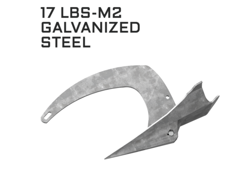 MANTUS M2 GALVANIZED ANCHOR 17LB 8KG