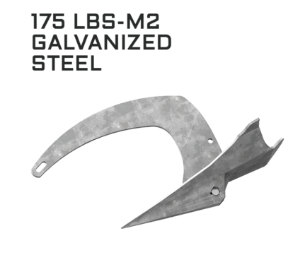 MANTUS M2 GALVANIZED ANCHOR 175LB 80KG