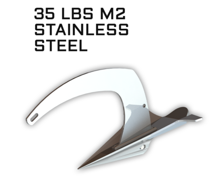 MANTUS M2 STAINLESS STEEL ANCHOR 35LB 16KG
