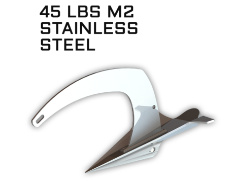 MANTUS M2 STAINLESS STEEL ANCHOR 45LB 20KG