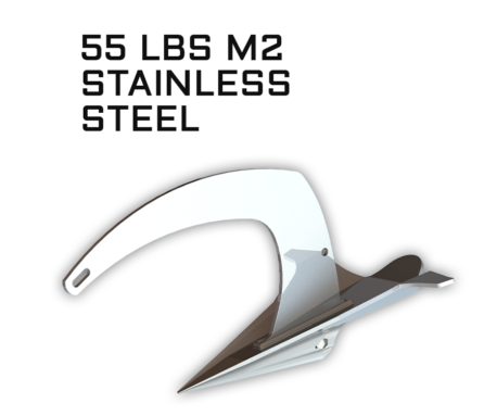 MANTUS M2 STAINLESS STEEL ANCHOR 55LB 25KG