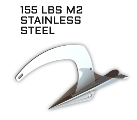 MANTUS M2 STAINLESS STEEL ANCHOR 155LB 70KG