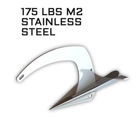 MANTUS M2 STAINLESS STEEL ANCHOR 175LB 80KG