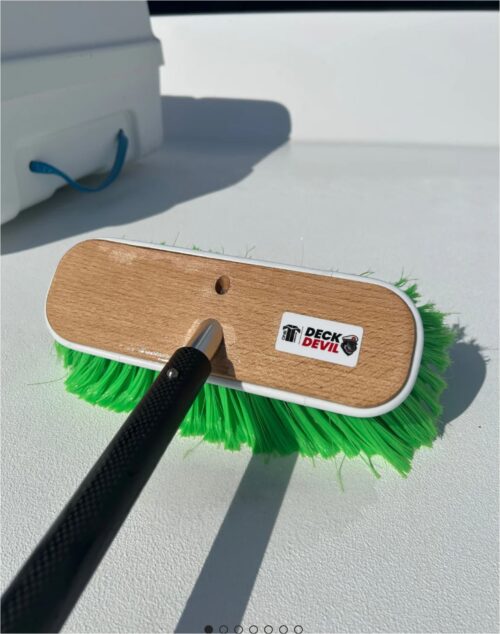 DECK DEVIL STIFFY BRUSH HEAD WHITE (LARGE)