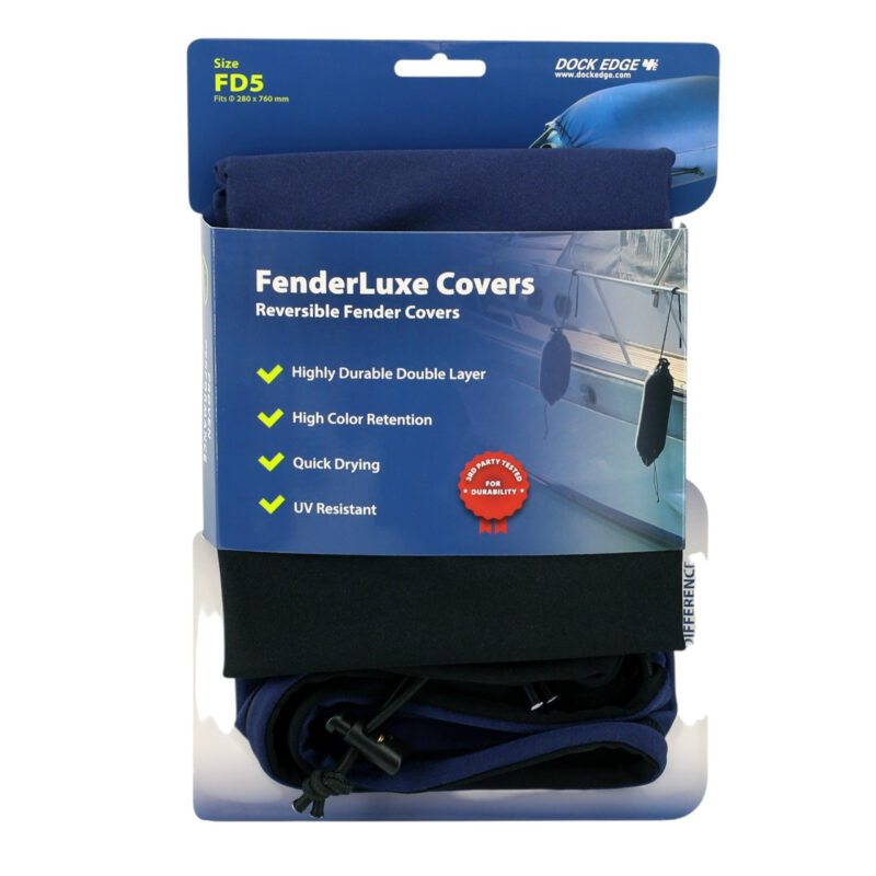 F5 FENDERLUXE COVER 280MM x 760MM BLACK/NAVY (15)