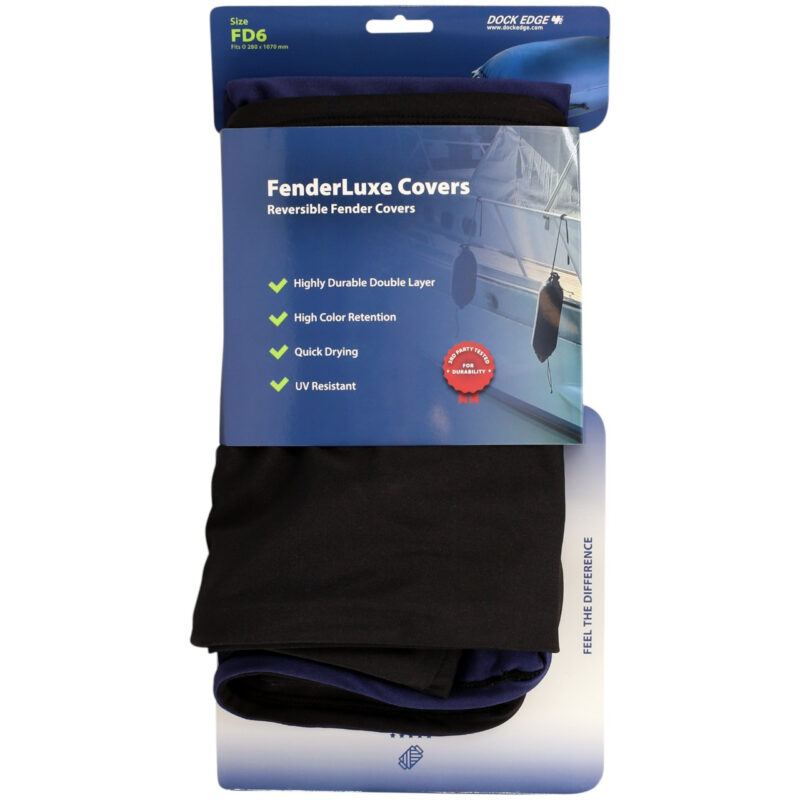 F6 FENDERLUXE COVER 280MM x 1090MM BLACK/NAVY (10)