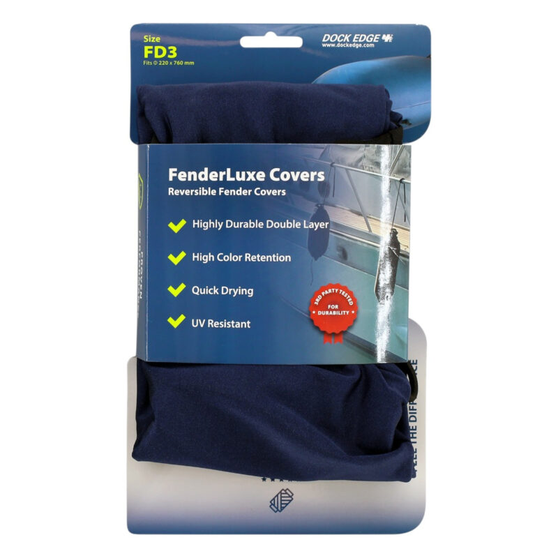 F3 FENDERLUXE COVER 215MM x 760MM BLACK/NAVY (20)