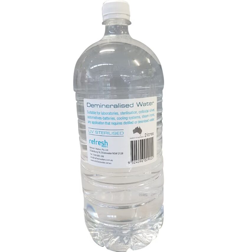 DEMINERALISED WATER 2L
