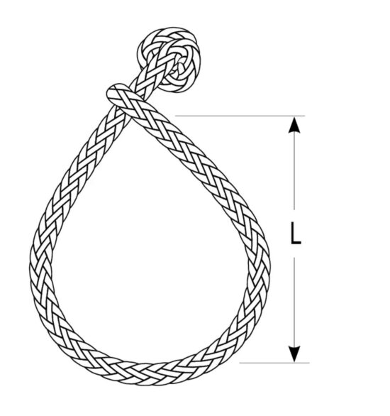 SOFT SHACKLE4MM X 65MM S GREY - Image 2
