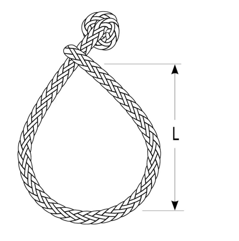 SOFT SHACKLE14MM X 100MM XXL GREY - Image 2