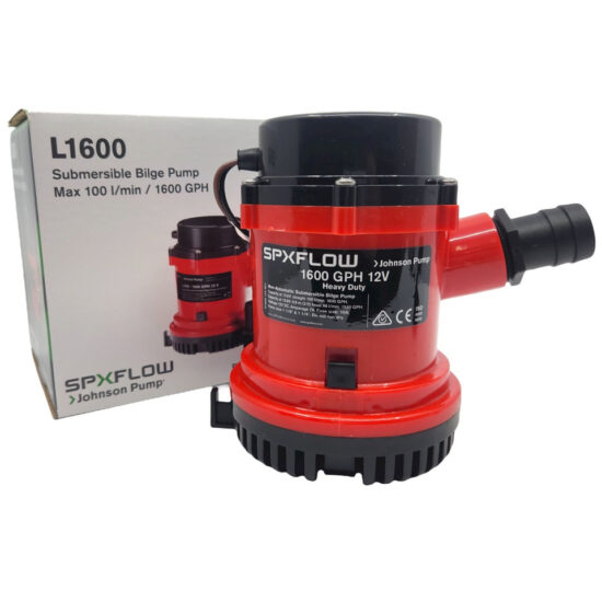 JOHNSON BILGE PUMP L1600 12V BILGE 32-1600-01