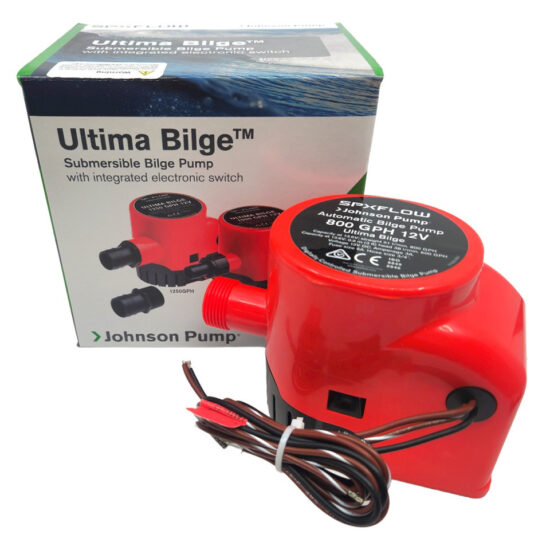 JOHNSON PUMP BILGE ULTIMA AUTO 800 US GPH 12V 32-47259-008