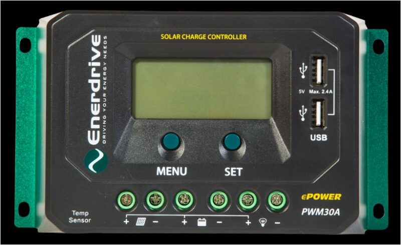 ENERDRIVE EPOWER SOLAR CONTROLLER 30AMP