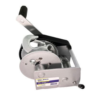 5:1 WINCH WITH ROPE 5MM X 6.0M WITH SNAP HOOK PULL CAP 700KG